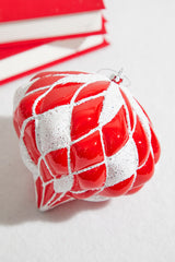 5” Glitter Diamond Onion Ornament
