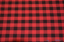 Picnic Checkers Polyester Fabric - Gingham Checkered, 1" X 1", 58/60" Width (1 Yard)