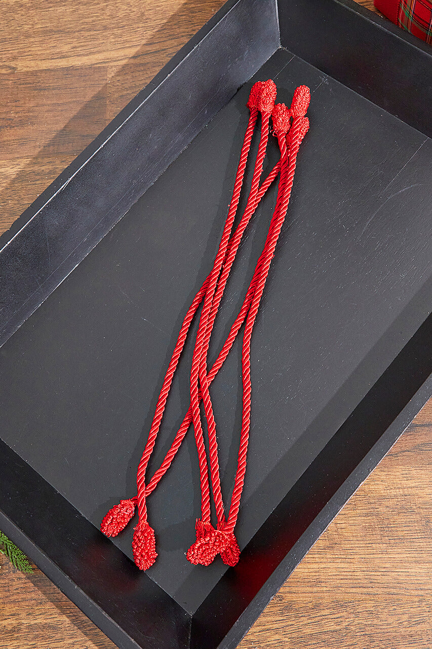 16” Red Decorative Twist Ties