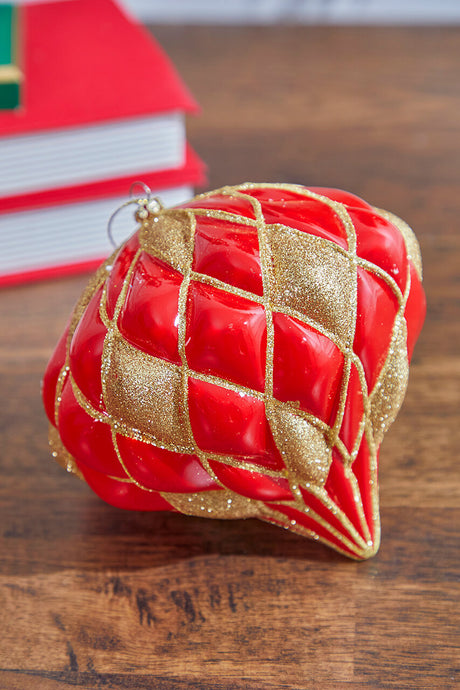 6" Diamond Onion Ornament