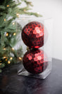 12cm Hammered Antique Ball Ornament