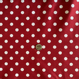 Small Polka Dot Poly Cotton Fabric - Multi-Color Polka Dots, 60" Width