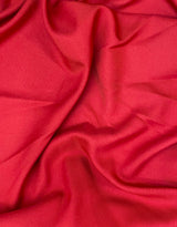 Gabardine Polyester Fabric - Red, 59/60" Width (1 Yard)