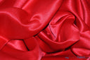 Stretch Matte Satin Peau De Soie Polyester Fabric - Solid, 58/60" Width (1 Yard)