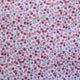 Mini Daisy Floral Poly Cotton Fabric - Fuchsia, Purple, Red, Royal Blue Daisy Print, 58/60" Width