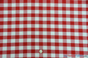 Picnic Checkers Polyester Fabric - Gingham Checkered, 1" X 1", 58/60" Width (1 Yard)