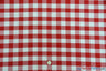 Picnic Checkers Polyester Fabric - Gingham Checkered, 1" X 1", 58/60" Width (1 Yard)