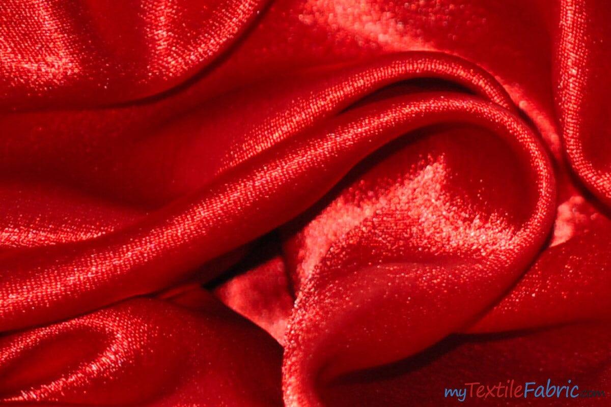 Superior Quality Crepe Back Satin Fabric - Multiple Colors, 58/60" Width (1 Yard)