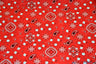 Bandana Cotton Print Polyester Cotton Broadcloth Fabric - Multiple Colors, 58/60" Width (1 Yard)