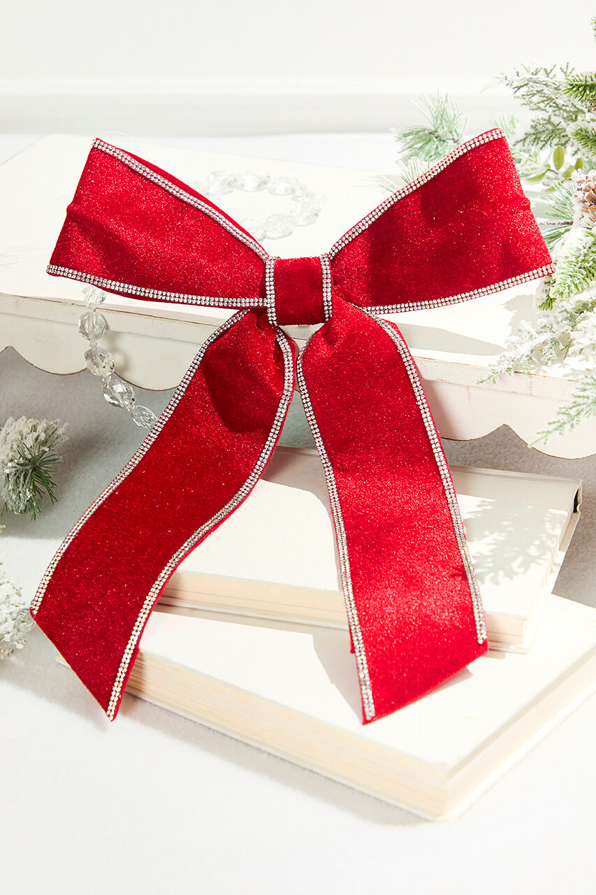 9" x 14" Red Bow