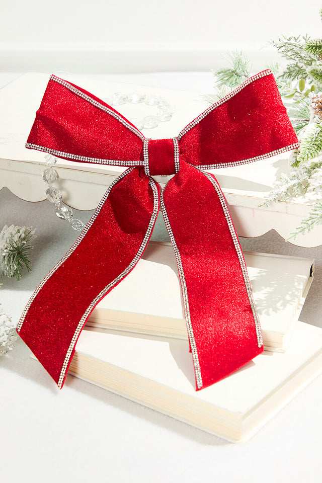 9" x 14" Red Bow
