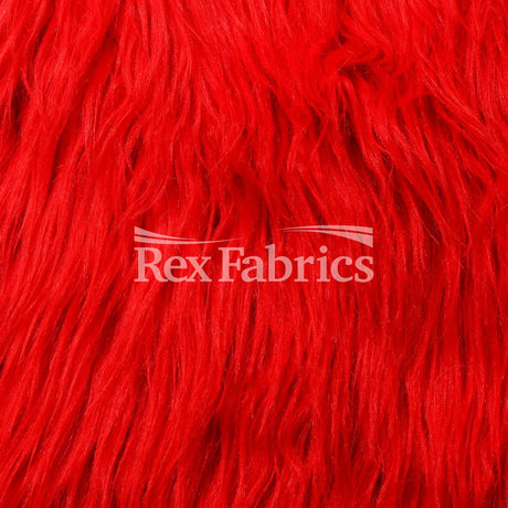 Mohair Fur Poly Acrylic Fabric - Solid Faux Fur, Multiple Colors, 58/60" Width (1 Yard)