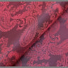 Paisley Lining 100 Percent Rayon/Poly Fabric - Iridescent Paisley, 57" Width