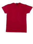 Lucky Friends 1001 100% Cotton Fabric - Red, Round Neck, 4.2 Oz, Tubular, Unisex, 6 Sizes (1 Piece)