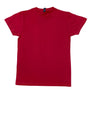 Lucky Friends 1001 100% Cotton Fabric - Red, Round Neck, 4.2 Oz, Tubular, Unisex, 6 Sizes (1 Piece)