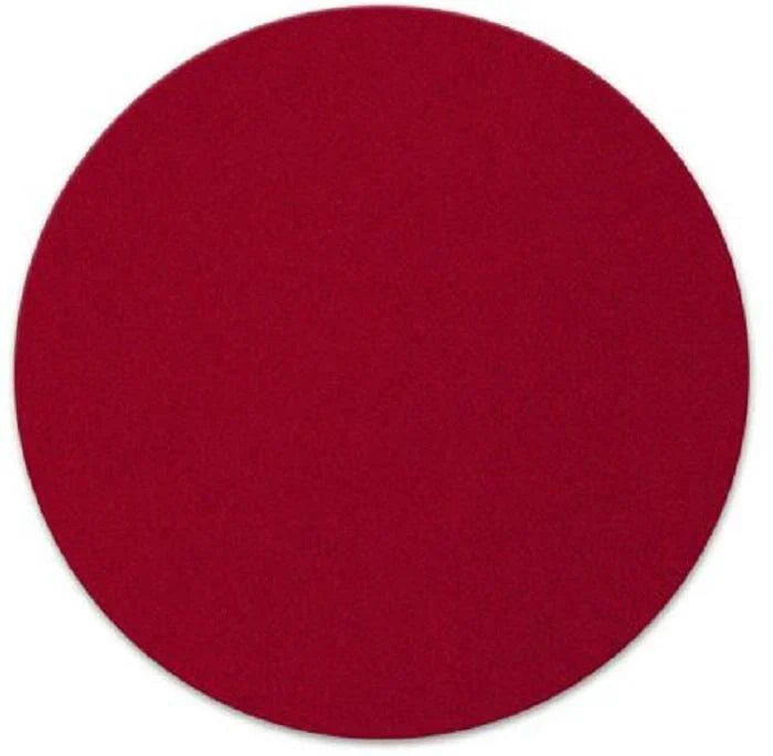 Flock Vinyl Heat Transfer Vinyl - Red, Soft Velvety Raised Texture, 20" H x 12" W, 20" H x 36" W, 20" H x 180" W (Foot, Yard, 5 Yard)