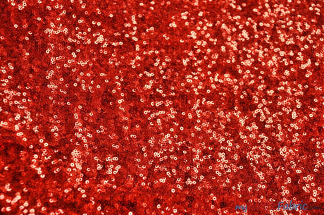 Glitz Mesh Sequins Polyester Fabric - 3Mm Glitter Sequins, 52" Width, Multiple Colors (1 Yard)