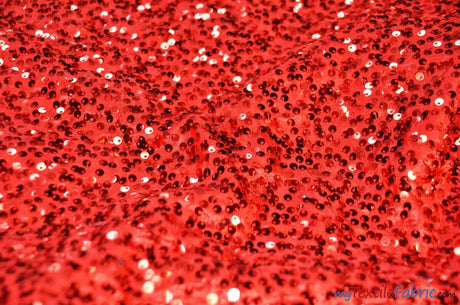 Glitz Sequins Taffeta Polyester Fabric - Raindrop Sequins, 54" Wide (1 Yard)