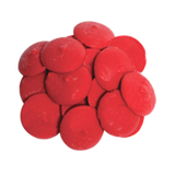 Merckens Red Chocolate Confectionery Wafers – 25 lb Wholesale Case