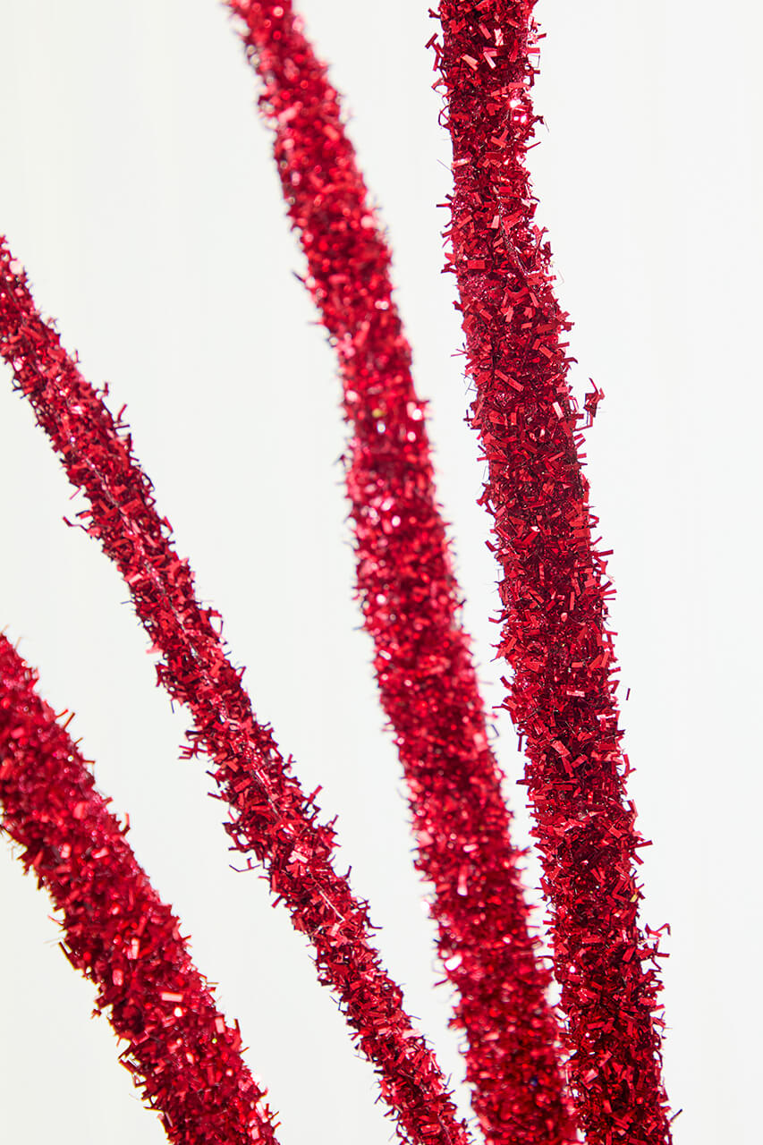42" Glitter Grass Spray