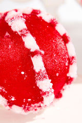 4 Inch Red Peppermint Trim Ornament