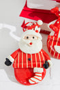 4.5" Resin Holiday Santa /Snowman Ornament