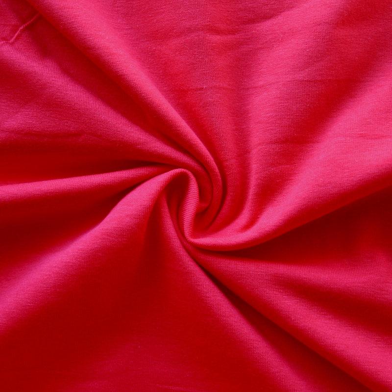 Cotton Lycra Jersey Knit Fabric Red
