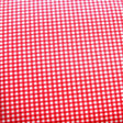 Swim Knit Red and White Gingham