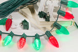 100' Outdoor Christmas Lighting Kit - Red/Green
