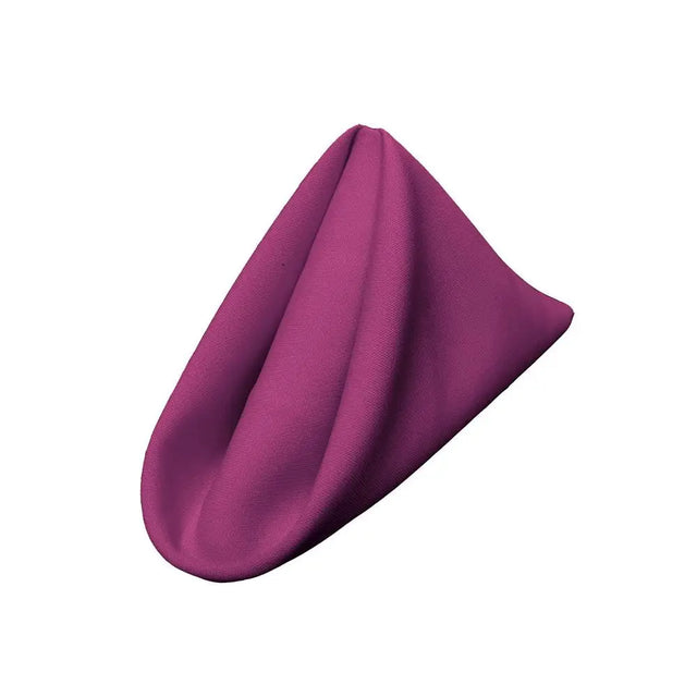 (12 / Pack) Magenta 18″ Polyester Napkin