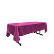 Magenta 100% Polyester Rectangular Tablecloth 60 x 108″