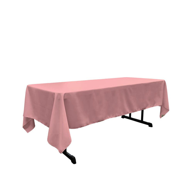 Rose 100% Polyester Rectangular Tablecloth 60 x 108″