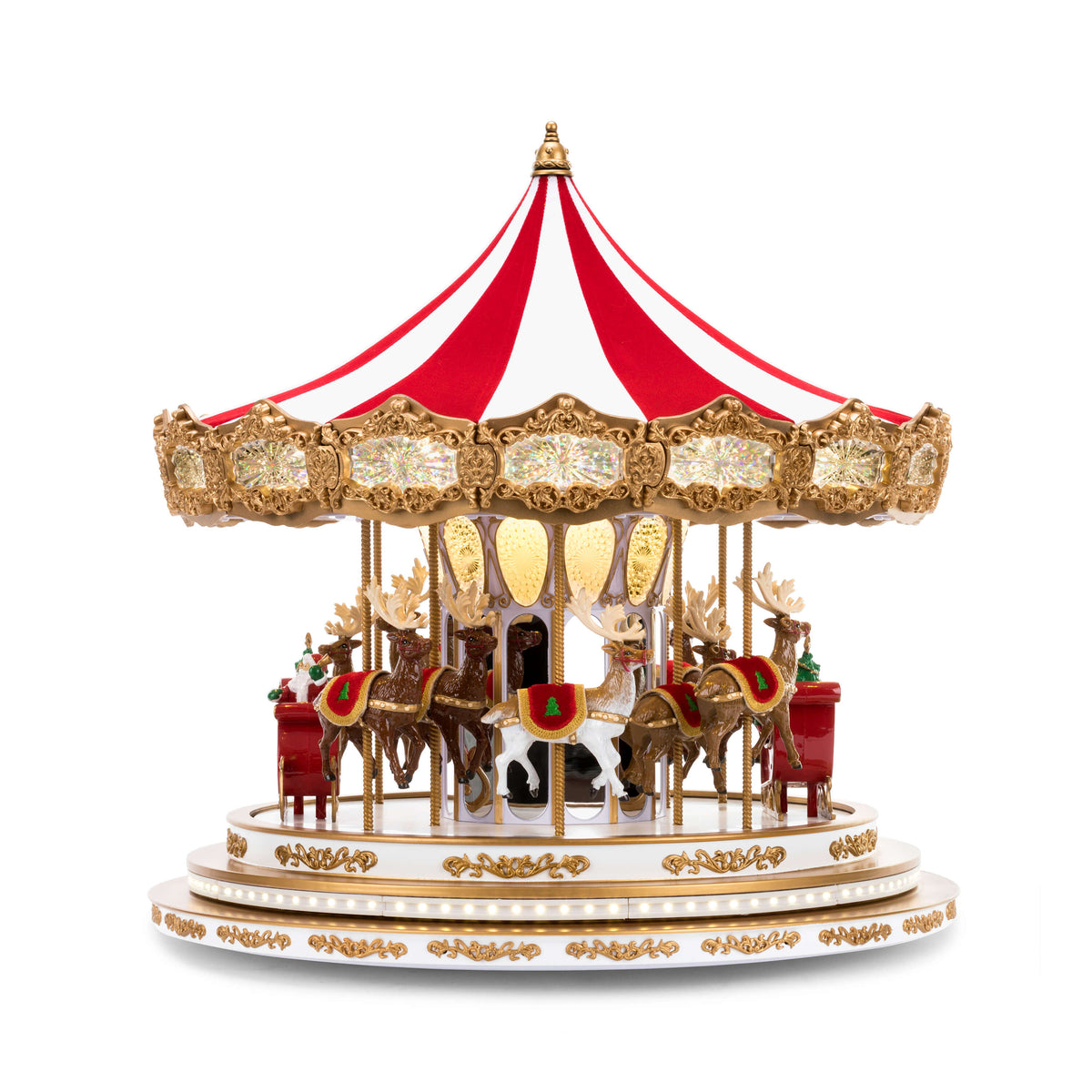 20" Regal Christmas Carousel