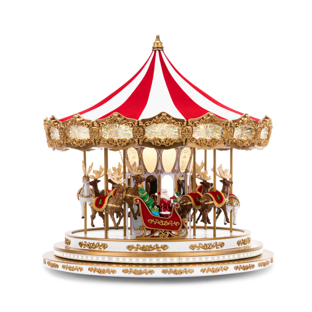 20" Regal Christmas Carousel
