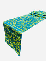 Religious Brocade Runner Tablecloth Brocade Fabric - Ecclesiastical Jacquard, Cross Motif, 14" Wide x 60" Long (1 Yard)