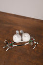 9” Resin/Metal Elegant Birds on Branch