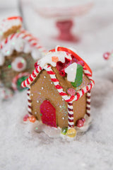 3.5” Resin Gingerbread House Ornament