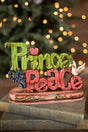 10.25” Resin Inspirational Prince of Peace Candle Holder