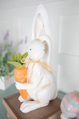 16” Resin Easter Bunny Figurine