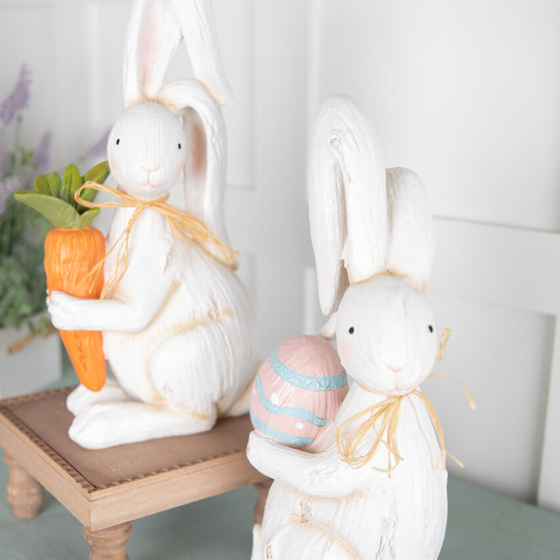 16” Resin Easter Bunny Figurine