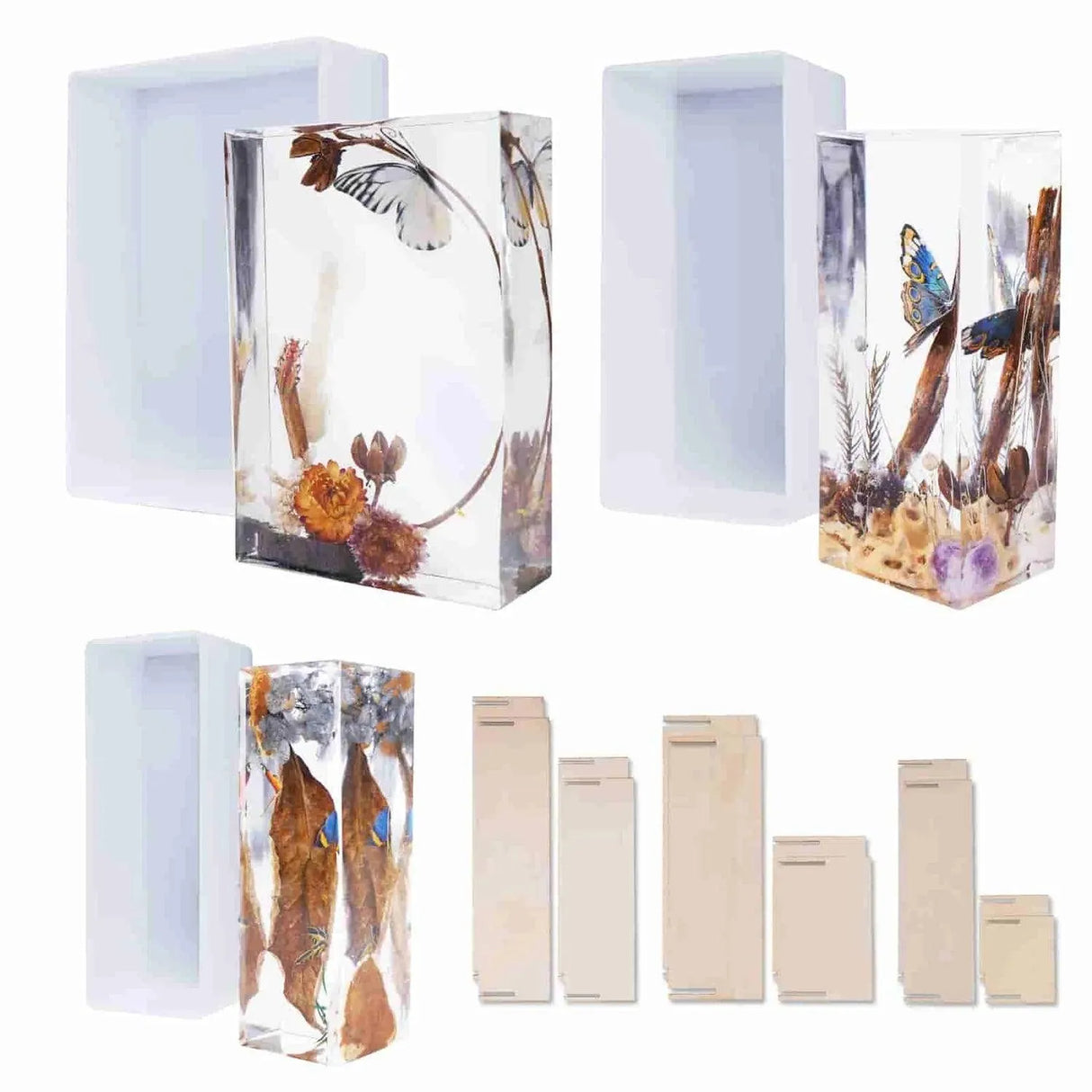 রজন সিলিকন ছাঁচ - আয়তক্ষেত্র