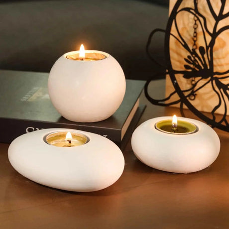 Resin Silicone Mold - Tealight Candle Holders