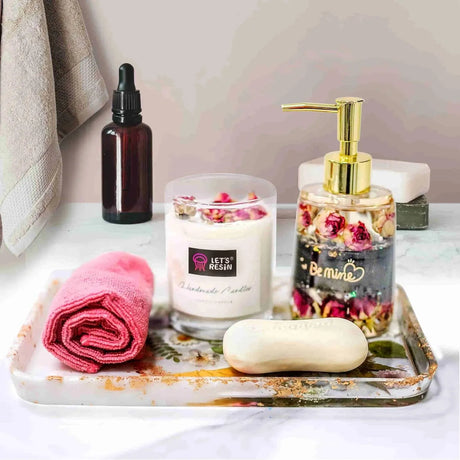 রজন সিলিকন ছাঁচ - প্রান্ত সহ ট্রে