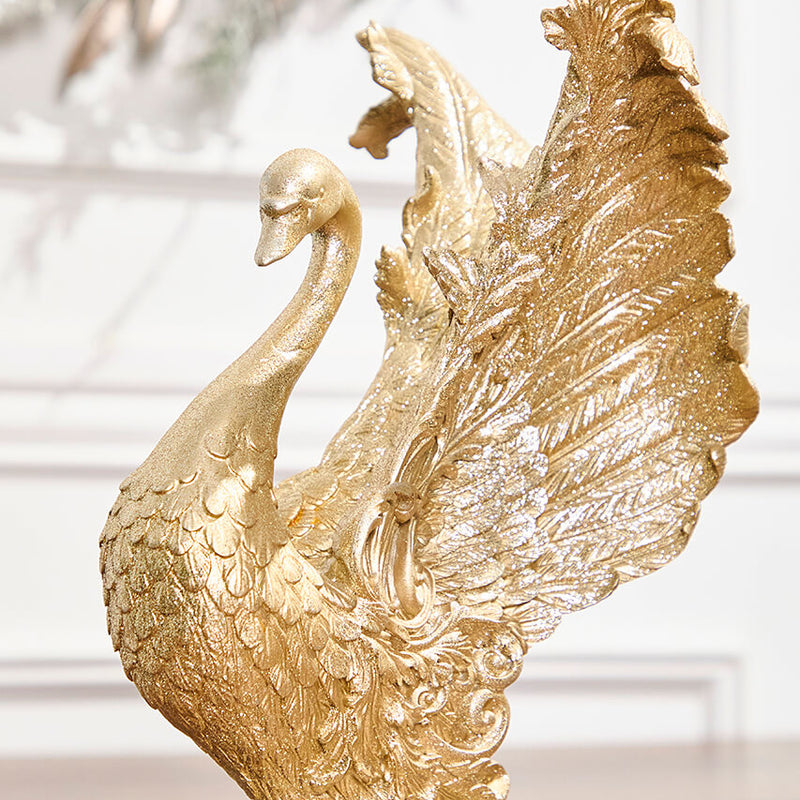 14" Resin Royal Swan