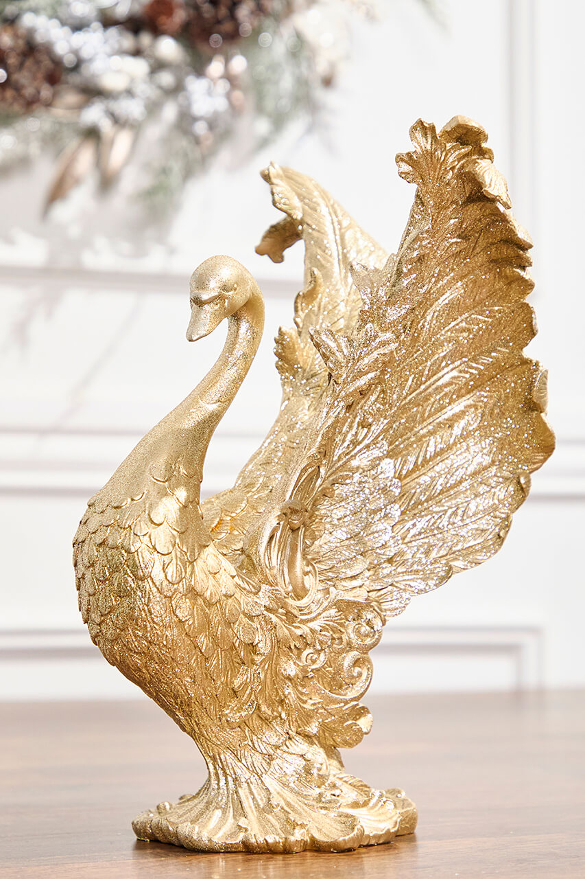14" Resin Royal Swan