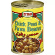 Ziyad Fava Beans & Chick Peas 426 Gm