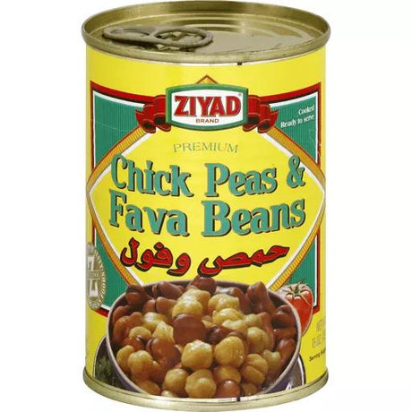 Ziyad Fava Beans & Chick Peas 426 Gm