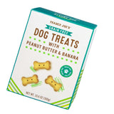 Traders Joe's Grain Free Dog Treats with Peanut Butter & Banana