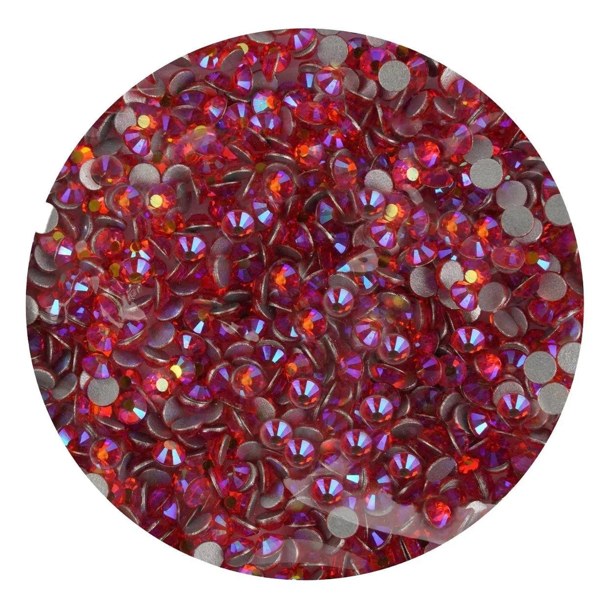 Rhinestone AB Iridescent - Orange  (1400 Non Hot Fix Stones - SS10)