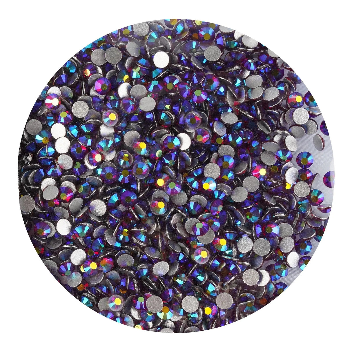 Rhinestone AB Iridescent - Wine  (1400 Non Hot Fix Stones - SS10)